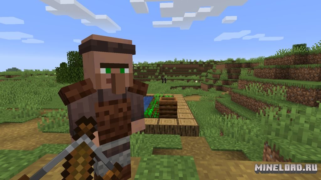 Guard Villagers 1.20.1, 1.19.2, 1.16.5 (защитники деревни) - 8
