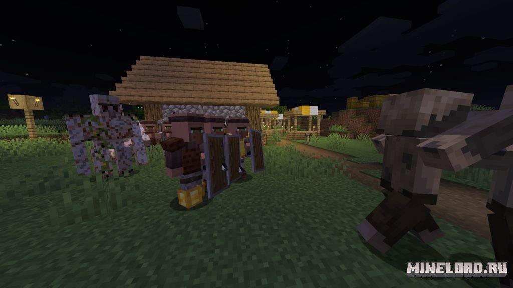 Guard Villagers 1.20.1, 1.19.2, 1.16.5 (защитники деревни) - 6