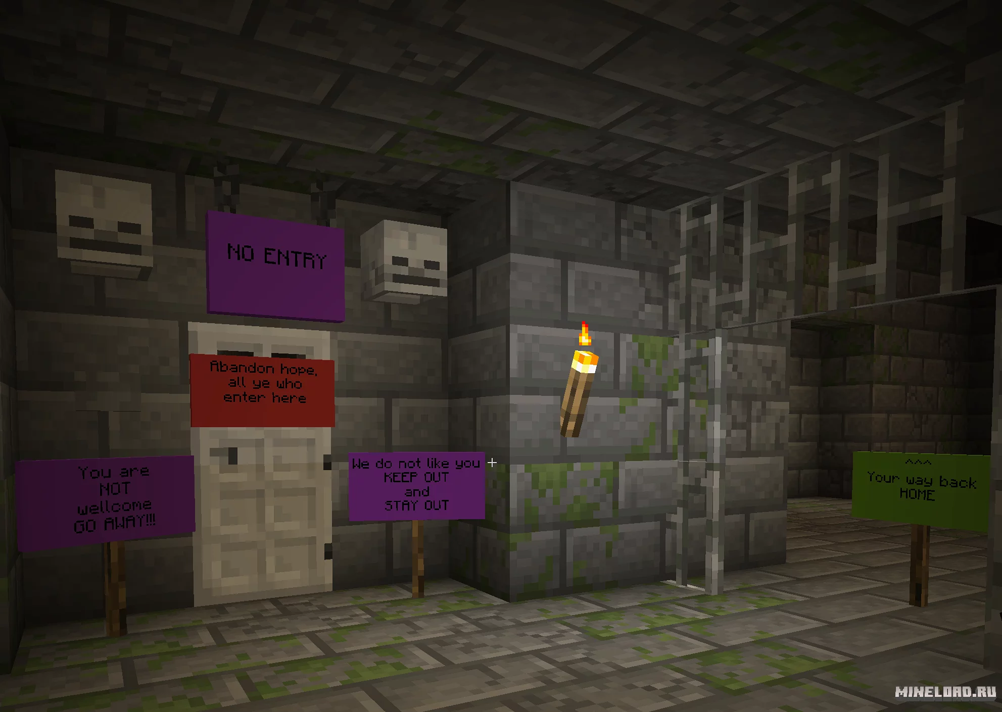 Iron Signs 1.20.4 (железные таблички) - 1