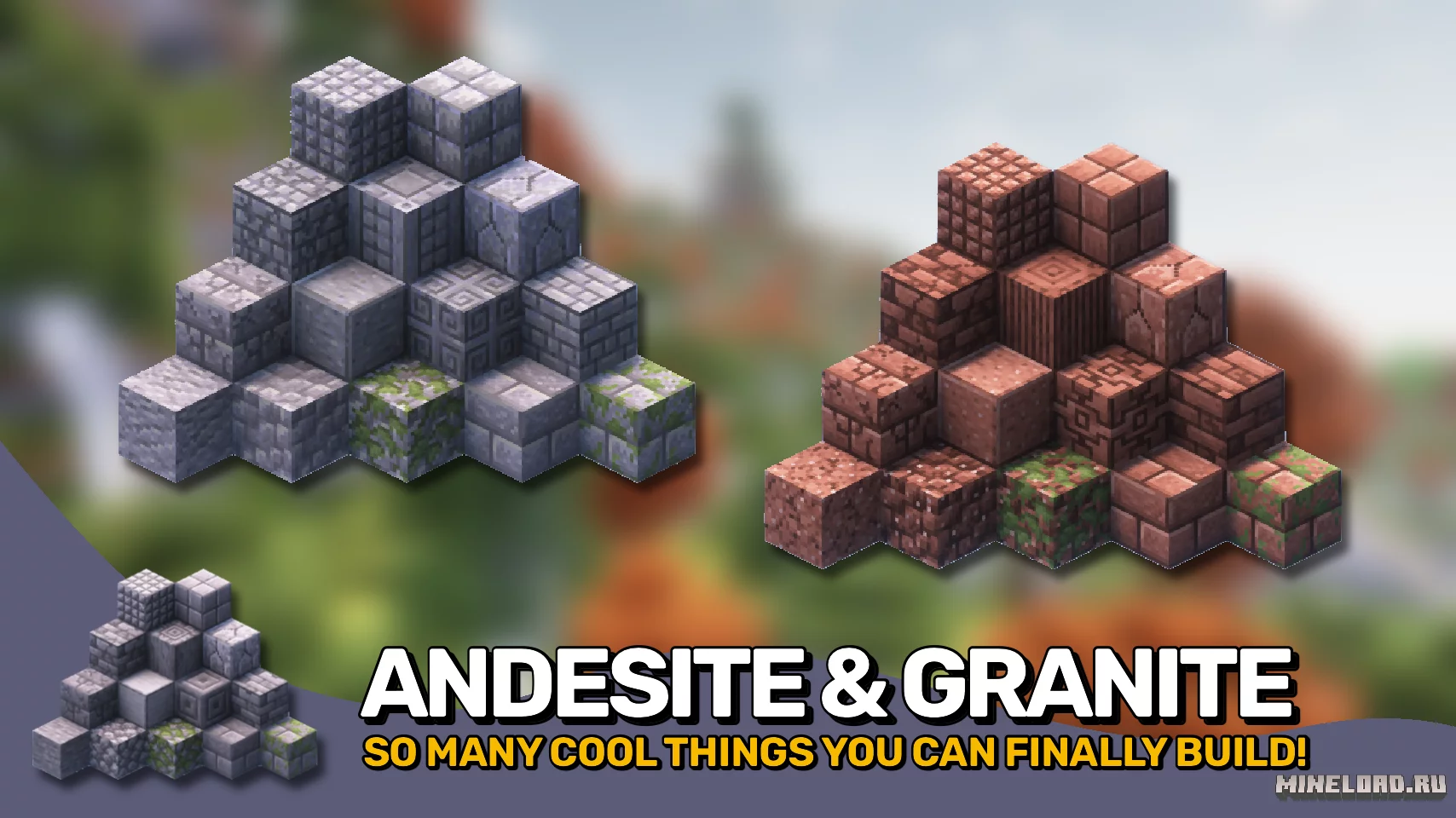 Stoneworks 1.20.4, 1.19.4, 1.18.2 - 2