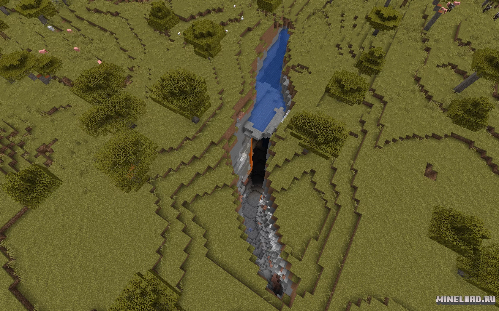 Expansive Ravines 1.20.4, 1.19.4 (огромные каньоны) - 1
