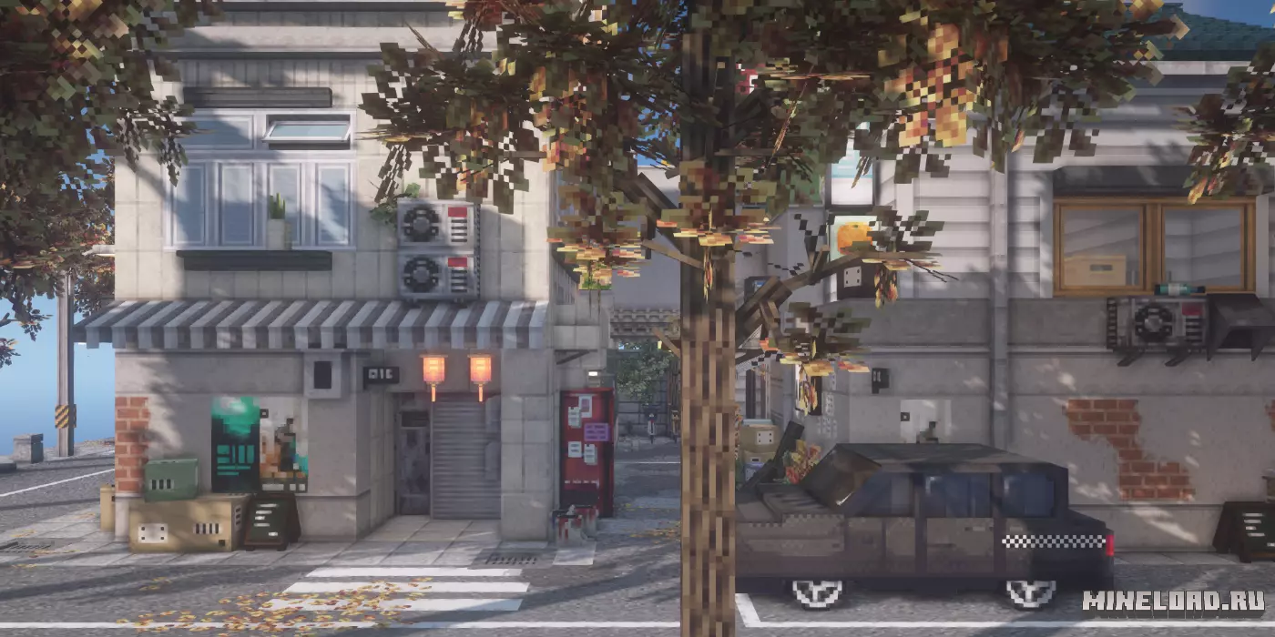 Yuushya Townscape 1.20.1 - 2