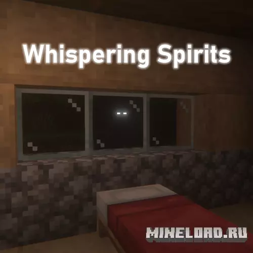 Whispering Spirits 1.20.1, 1.19.4 (ужасные мобы) для Майнкрафт
