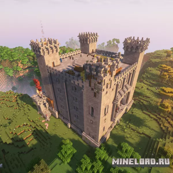 Illager Fortress 1.21.4, 1.20.1 для Майнкрафт